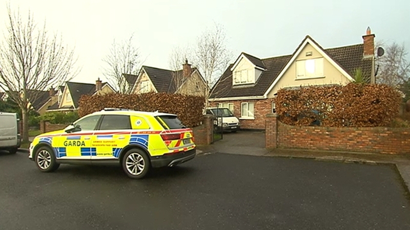 The raid by gardaí took place at a house in Sallins