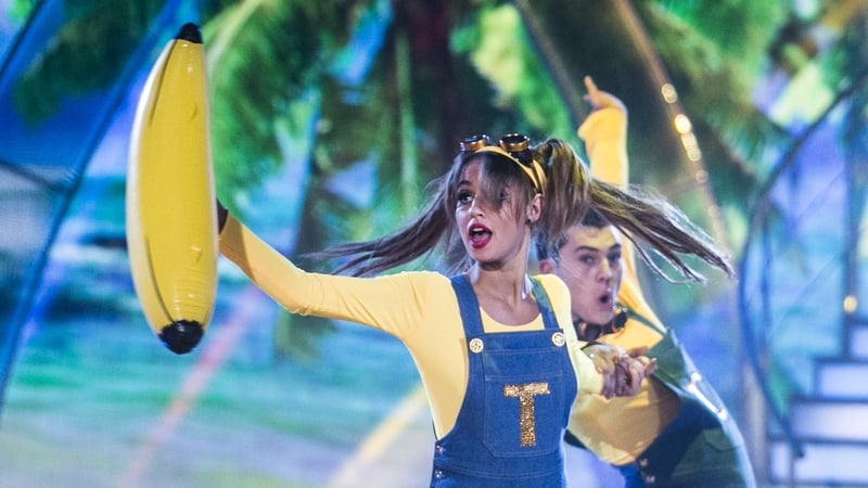 Thalia Heffernan and professional partner Curtis Pritchard - Good scores from the judges only went so far