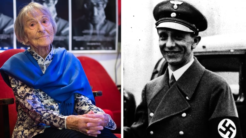 Brunhilde Pomsel worked for Nazi propaganda minister Joseph Goebbels as a secretary and stenographer for three years