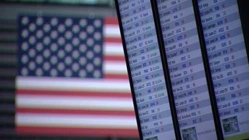 The number of visitors from western Europe to the US last month were down by 17.2%, according to the US agency International Trade Administration