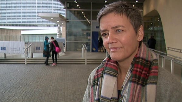 EU competition commissioner Margrethe Vestager