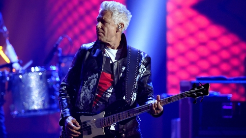 Going underground: Adam Clayton rode the tube to U2's gigs in London