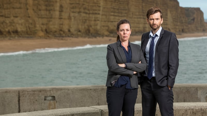 Olivia Coleman and David Tennant star in Broadchurch