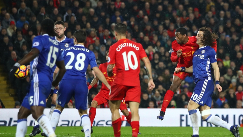 Georginio Wijnaldum headed home Liverpool's leveller