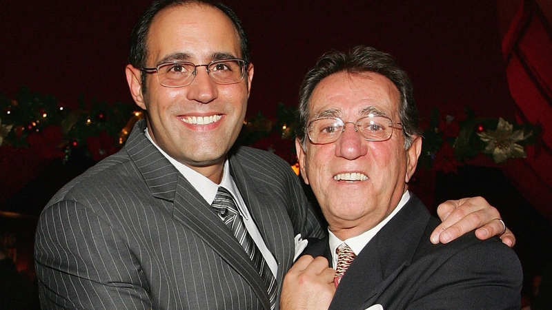 Frank Pellegrino (R) and his son Frank Pellegrino Jr (L)