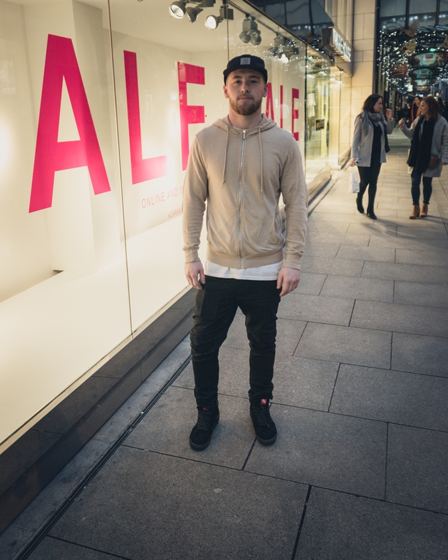 Craig Yule: Craig is proper swag in this outfit - too cool for school!