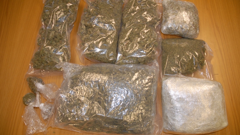 160kg of cannabis herb was seized in the Ashbourne area