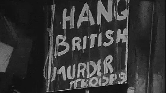 Protest Sign at British Embassy (1972)