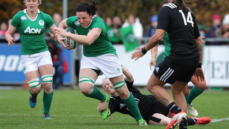 Fitzpatrick makes a break against New Zealand last year