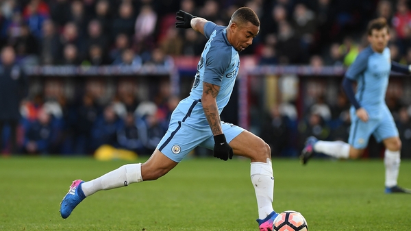 Gabriel Jesus hasn't played for City in 2018