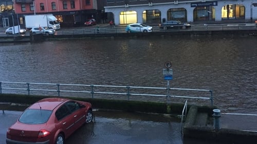 Cork City Council has warned of possible flooding along quays in the city centre due to high tides (file pic)
