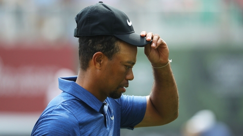 "Presently, I have no timetable for my return to golf, but my treatments are continuing and going well," says Tiger Woods