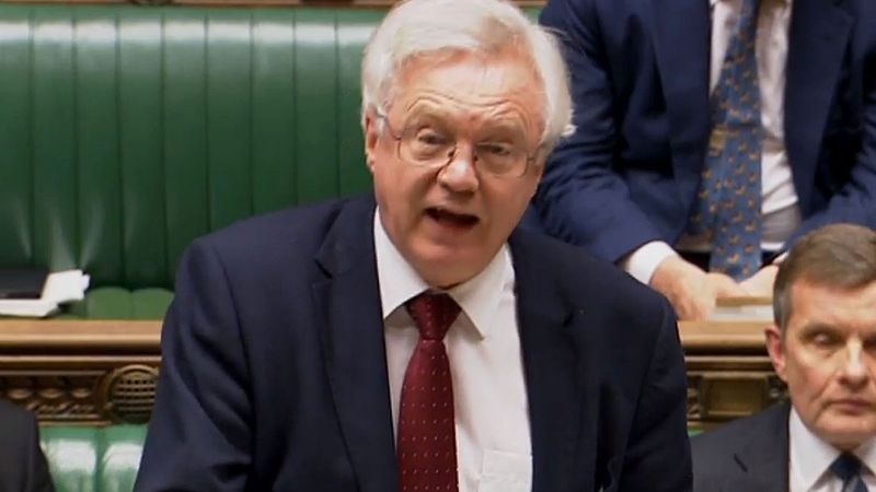 David Davis said the UK's strategy would be guided by the 12 principles set out by Theresa May previously