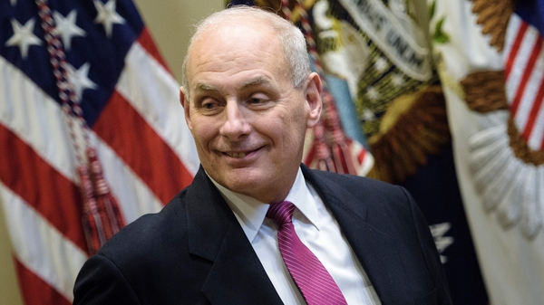John Kelly said the wall will be built where it's needed first, and then it will be filled in
