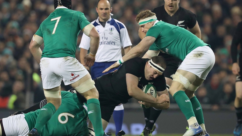 CJ Stander, Jamie Heaslip and Sean O'Brien all start for Ireland against Scotland