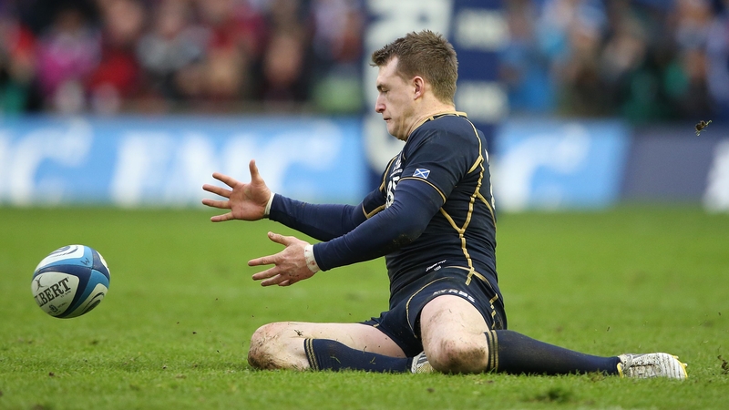 Scotland's Stuart Hogg in action during the 12-8 win over Ireland in 2013