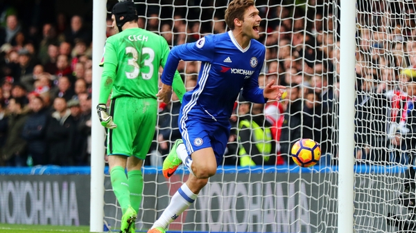 Chelsea eased to a 3-1 win at Stamford Bridge