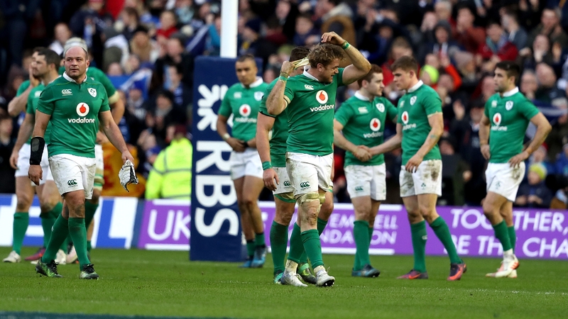 Ireland claimed a losing bonus point in the defeat to Scotland