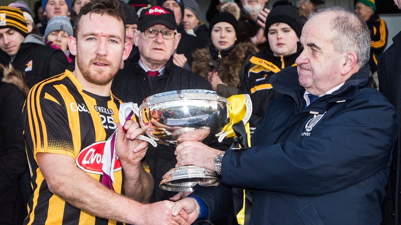 Richie Hogan with the Walsh Cup