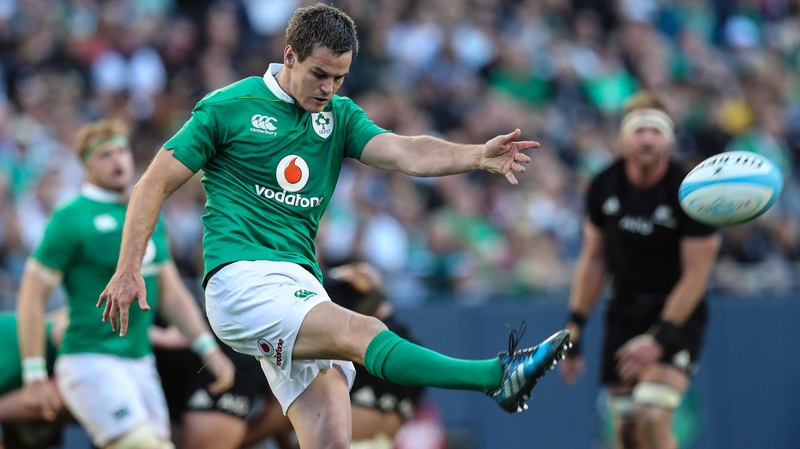 Johnny Sexton missed the defeat in Scotland due to a calf injury