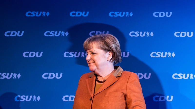 The latest ZEW index is good news for German Chancellor Angela Merkel