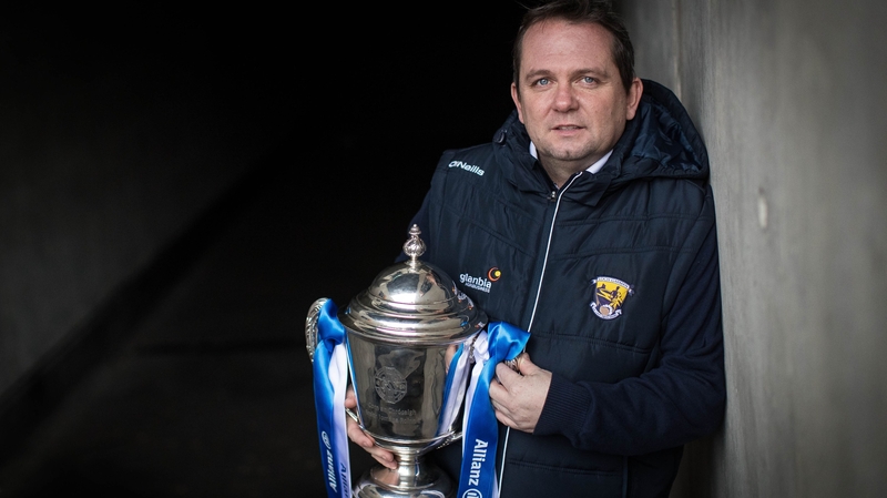 Wexford manager Davy Fitzgerald will be hoping to get his hands on the Allianz Hurling trophy once more