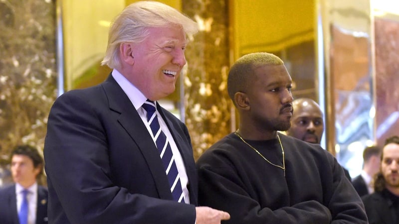 Kayne West deletes Donald Trump tweets