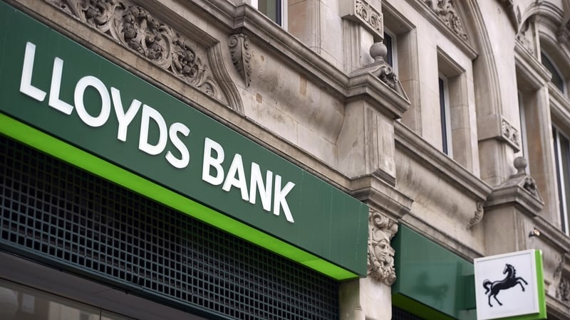 Lloyds Banking Group, the UK's biggest mortgage lender. reported a first quarter pretax profit of £1.6 billion, down from £2.3 billion a year ago
