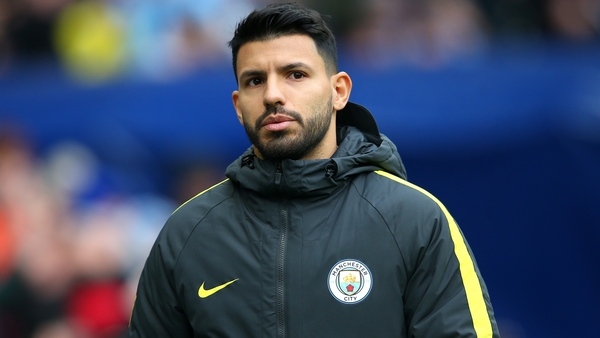 Aguero broke a rib after being involved in a road accident