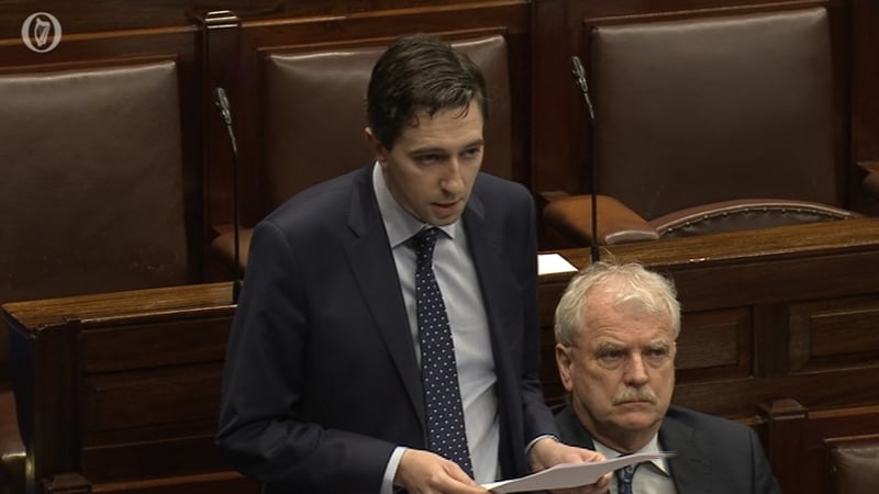Simon Harris said he was 'ashamed' and 'heartbroken' after watching last night's programme