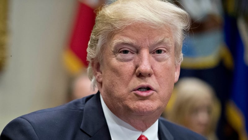 Donald Trump denounced as "disgraceful" the decision by the appeal court to block his order