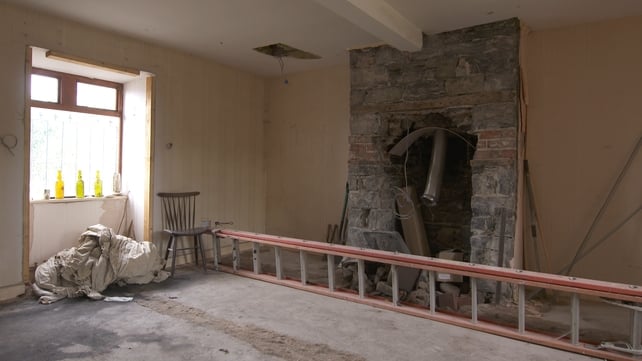 Interior 'Before' shot and...