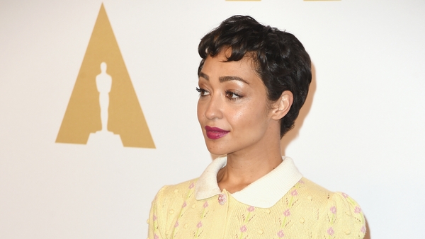 Our very own Ruth Negga is nominated for Best Actress for her role in Jeff Nichol's Loving and she rocked a vintage chic look to the Oscars Nominee luncheon.