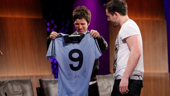 Noel Gallagher and Declan Lally