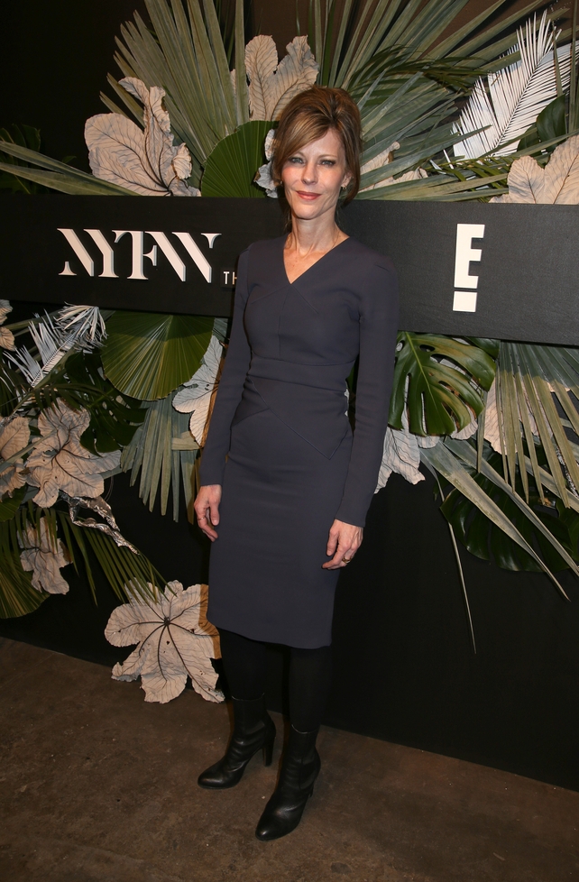 Thursday Day 1: Very chic Editor-in-Chief of ELLE Robbie Myers at the E!, ELLE & IMG event.