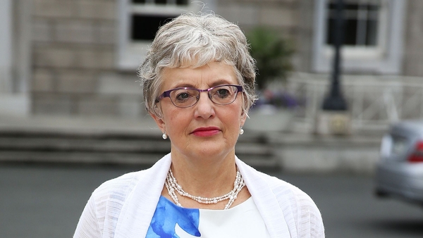 Katherine Zappone was at the awards ceremony in Tallaght at the time of the water charges protest