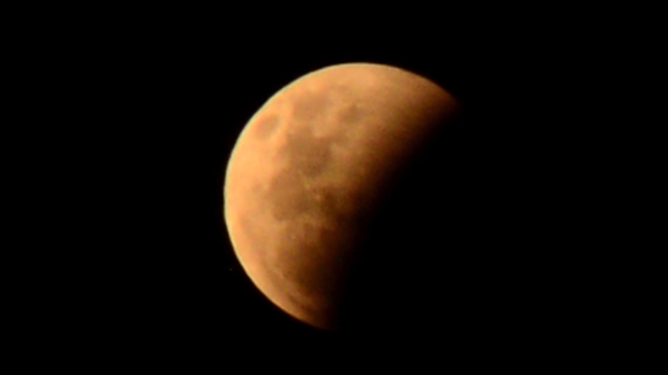 The eclipse can be seen from moonrise which starts at approximately 9.07pm until around 1.17am