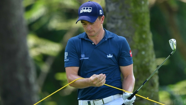 Paul Dunne has struggled at the Saujana Golf and Country Club