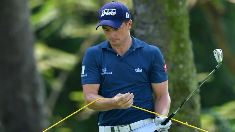 Paul Dunne has struggled at the Saujana Golf and Country Club