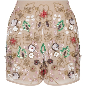 We are in love with these nude shorts from River Island.