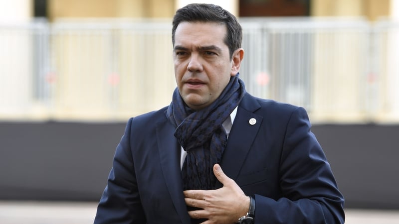 Greek Prime Minister Alexis Tsipras