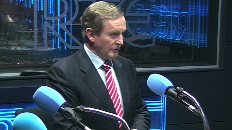 Enda Kenny was on RTÉ's This Week programme