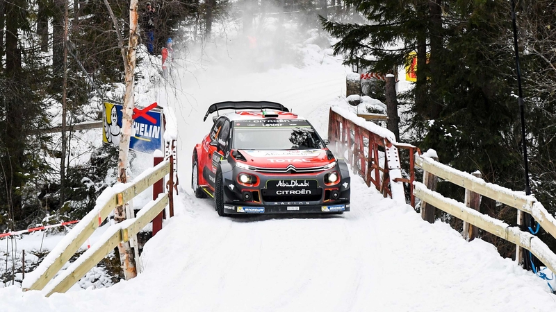 Craig Breen is fifth in the WRC standings
