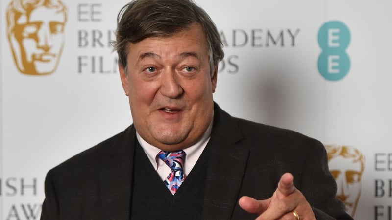 Stephen Fry - "What fun it will be to watch BAFTA 2018 without my heart hammering, mouth drying and knees trembling"