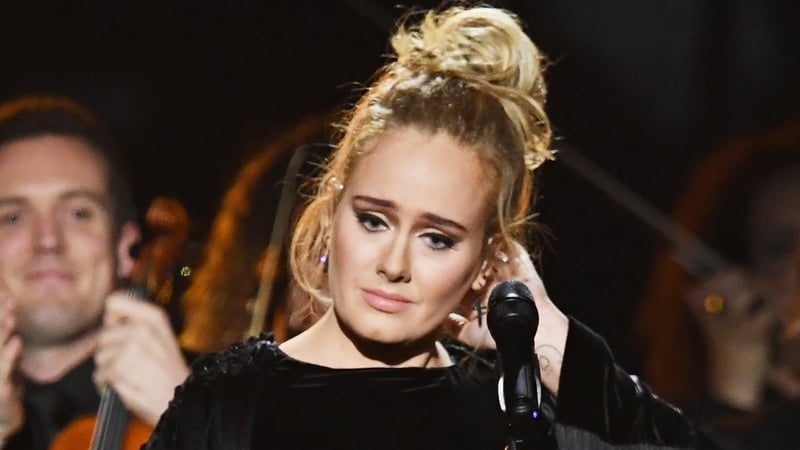 Adele joined her fellow Londoners in a vigil at the site of the tragedy