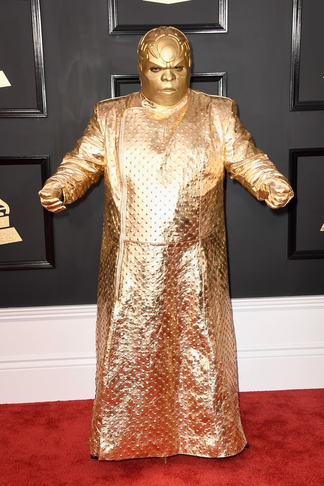 Miss: There are words to describe Gnarly Davidson (aka CeeLo Green)'s outfit...they're just not good.