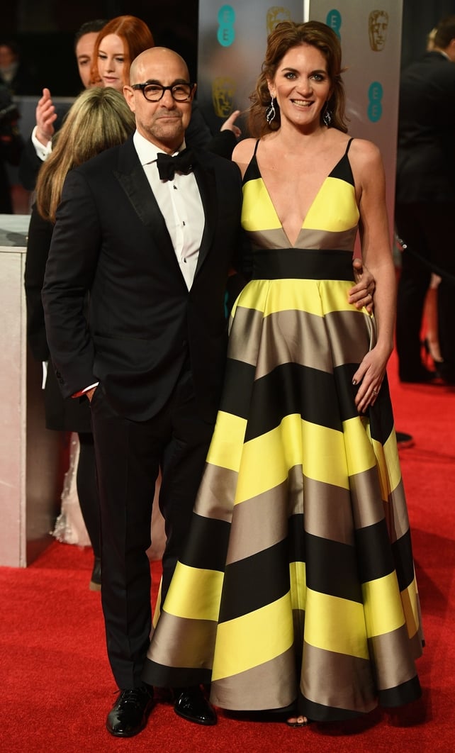 Felicity Blunt and her husband US actor Stanley Tucci.