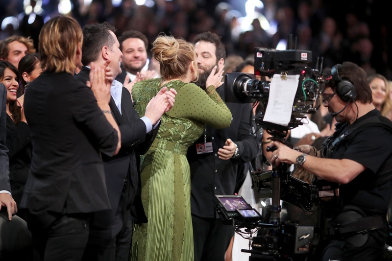 Adele with husband Simon Konecki
