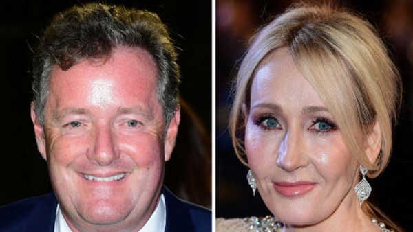 The JK Rowling/Piers Morgan Twitter spat is never ending