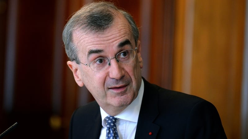 ECB policymaker and French Central Bank Governor Francois Villeroy de Galhau